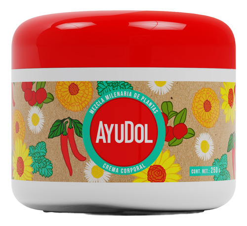 Ayudol, Crema Corporal Para Dolores Musculares Y Articulares Fragancia Mentol