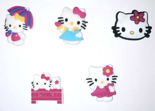 Imanes Para Refrigerador Hello Kitty, 5 Unidades