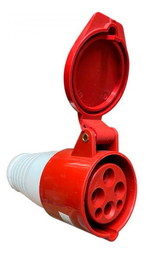 Enchufe Industrial Hembra Volante 3p+t 16a 380v Ip44 6h