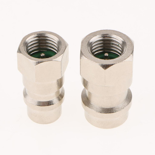Conjunto De 2 1 / 4sae A / C Adaptadores De Carga R12 R22 A