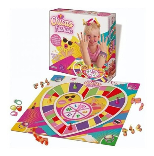 Juego De Mesa Chicas Fashion Nueva Edicion Toyco