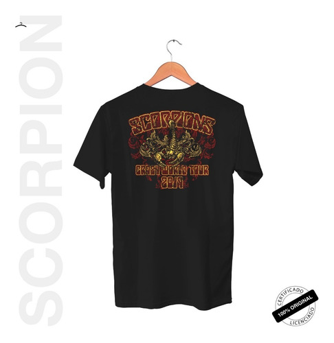 Camiseta Oficial Scorpions Ornate Shield 2019