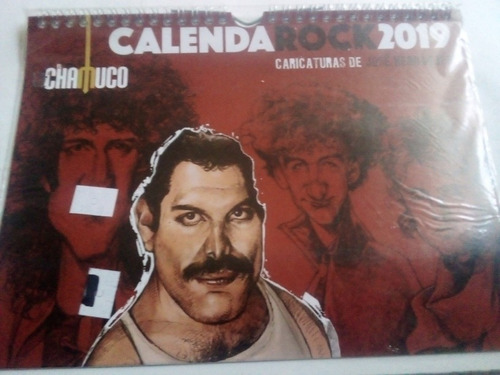 Calendario El Chamuco 2019 De Colección Rock Caricaturas