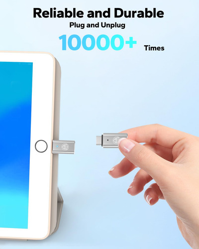 Adaptador Moko Lightning Hembra A Usb C Macho Para iPhone 15