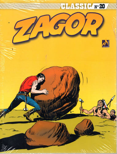 Zagor Classic N° 20 - Cavalheiro... Mas Não Muito - 100 Páginas Em Português - Editora Mythos - Formato 16 X 21 - Capa Mole - 2023 - Bonellihq Cx465 I23