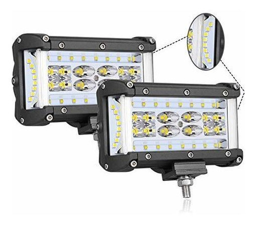 Luces Led De Doble Tirador Lateral, 2 Piezas De 240 W O...