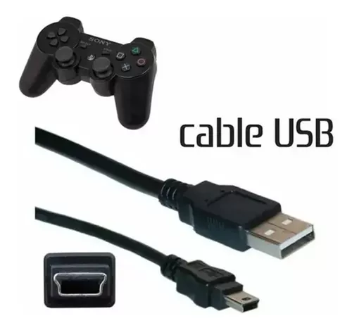 Mando para PS3 + Cable Cargador Gratis