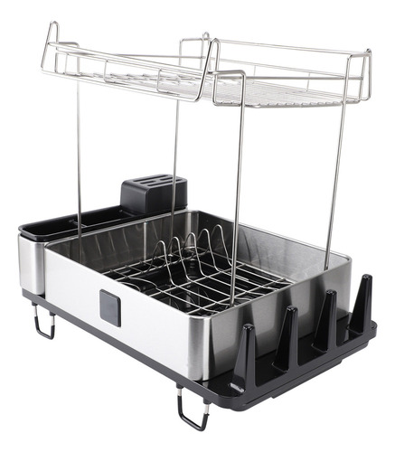 S Estante Para Secar Platos De Acero Inoxidable
