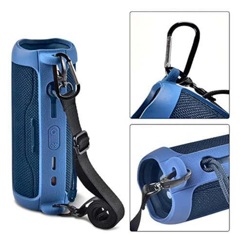 Funda De Silicona A Prueba De Golpes Para Jbl Flip 6 Case