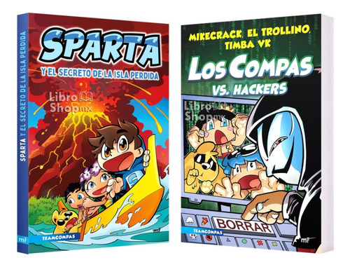 Los Compas Sparta Y Secreto Isla Perdida + 7 Vs Hackers