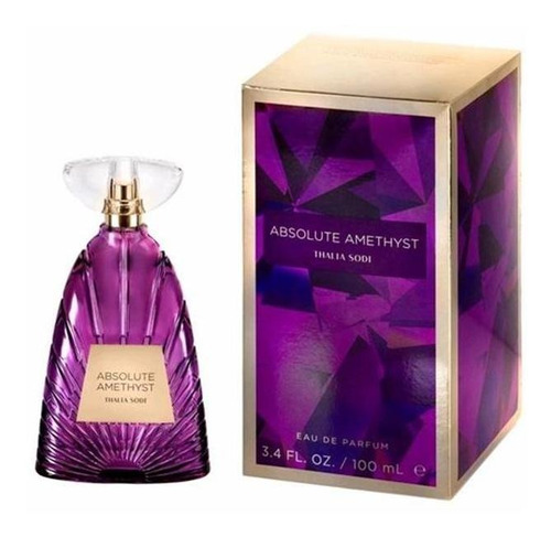 Edp 3.4 Onzas Absolute Amethyst Por Thalia Sodi Para Mujer