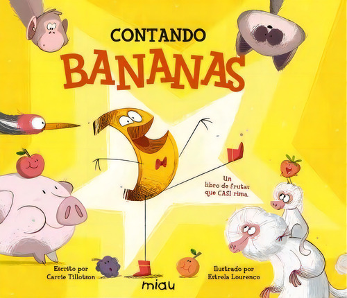 Contando Bananas, De Tillotson, Carrie. Editorial Ediciones Jaguar En Español