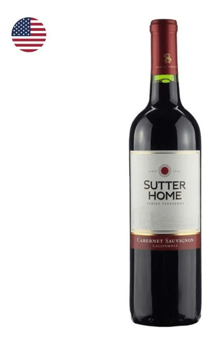 Vinho Trinchero Sutter Home Cabernet Sauvign Tinto Eua 750ml