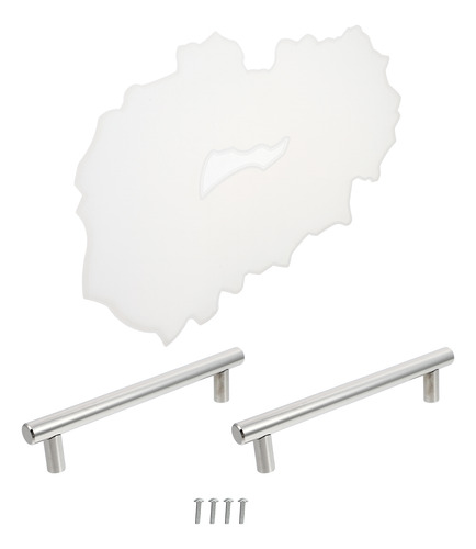 Molde Epóxico Para Posavasos Diy Con 2 Asas, Bandeja Crystal