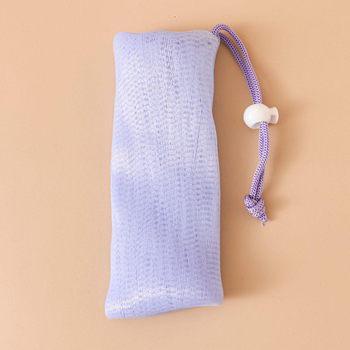 Bolsa De Jabón De Malla Exfoliante, Bolsa De Ahorro Violeta