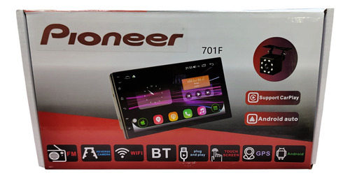 Reproductor De Pantalla Pioneer Android 7 Pulgadas Hd Camara