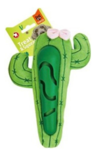 Juguete Para Perro Cactus Peluche Plush Fofos Verde Cactus