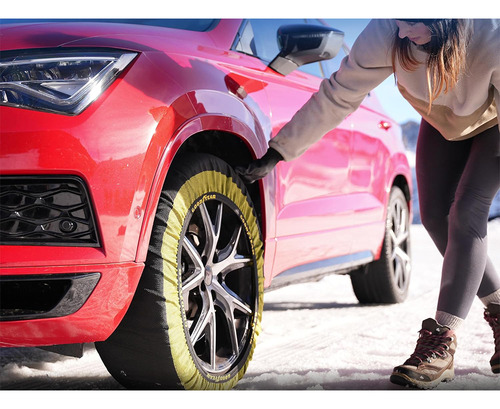 Cadena Para Nieve Tela Textil Goodyear Talle L 215/55/16