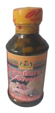 Levadura De Cerveza 100 Capsulas 500 Mg