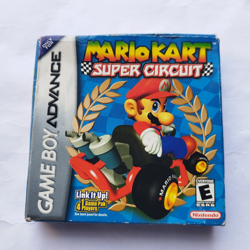 Mario Kart Super Circuit Nintendo Game Boy Advance Gba