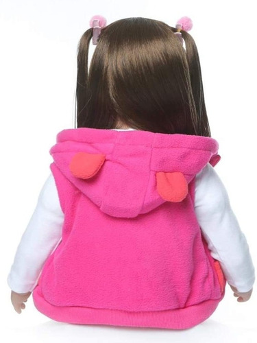 Imagen 4 de 4 de Bebé Bebe Reborn Baby Reborn Realista Muñeca Jirafa