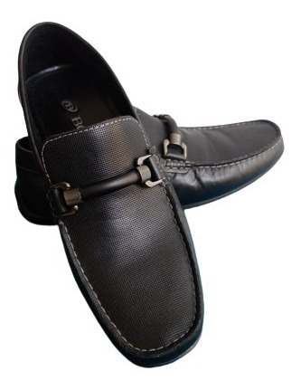 Zapatos Mocasín Bosi - Color Negro Envío gratis