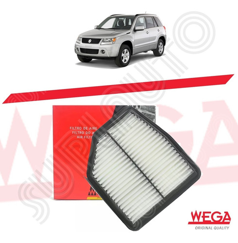 Filtros Ar E Cabine Grand Vitara 2008/ Wega Jfa887 E Akx1971