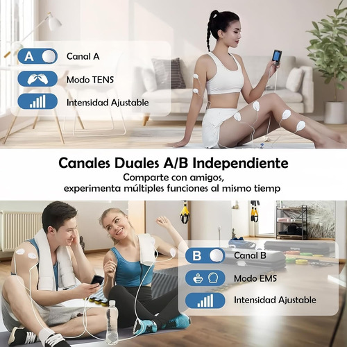 Masajeador Electrónico De Pulso Con 36 Modos Y 12 Unids Alm