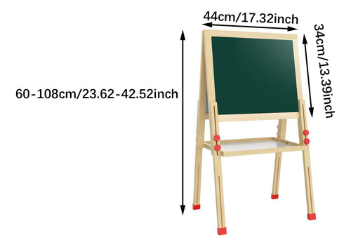 Caballete De Madera Plegable Para Niños, Caballete De Pie