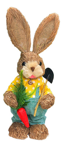 Figura De Conejo Para Pascua, Estatua De Jardín Estilo B
