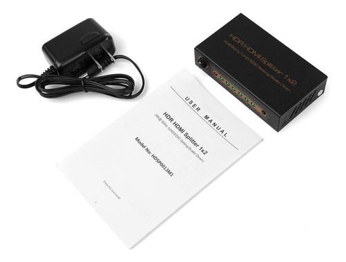 Imagen 6 de 6 de Divisor Hdmi Tnp 1 Entrada 2 Salidas Divisor Hdmi 2.0 Inteli
