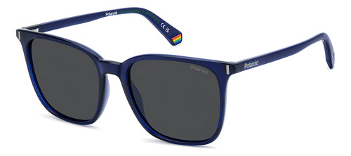 Lentes De Sol Polaroid Mujer Pld 6226/s 207384pjp54m9 Diseño Azul