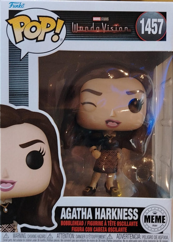 Funko Pop! Marvel Wandavision #1457: Agatha Harkness Winking (Usado)