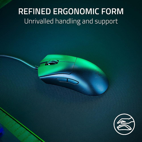 Deathadder V3 Ratón Con Cable Para Juegos: 59g Ultra Ligero Cable