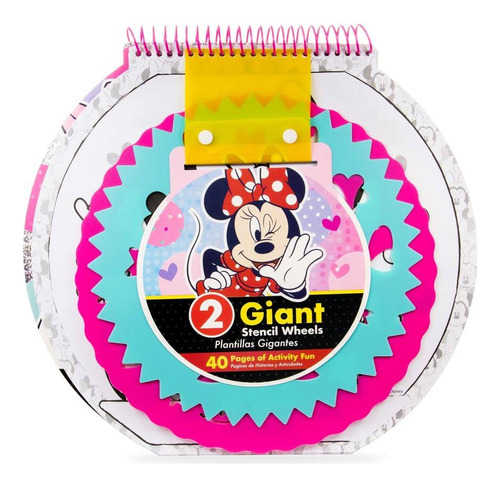 Disney Minnie Mouse Libro De Actividades Con Stencil