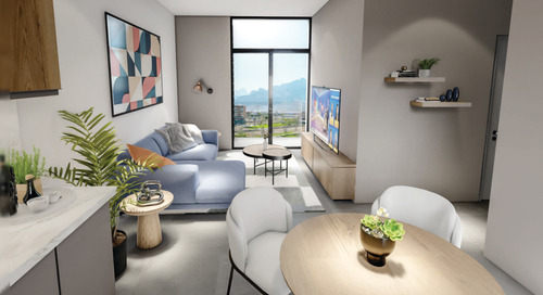 Departamento En Venta En Bosques Del Poniente En Santa Catarina