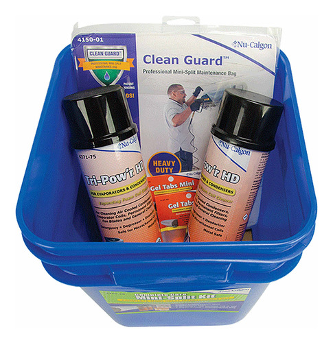 Kit De Cuidado Completo Para Mini-split Nu-calgon