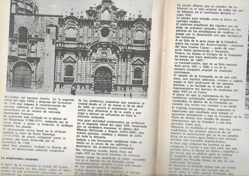 Arte - Arquitectura Colonial De Bolivia Y Peru - A. Telesca (Usado)