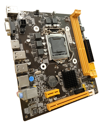 Placa Madre H55 Socket 1156 Ddr3 Soporta Intel Core I3 I5 I7