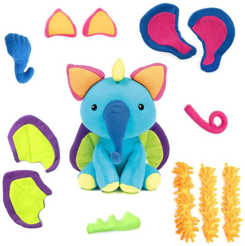 Informações Educacionais Plush Mixaroo Stuffed Animal Social