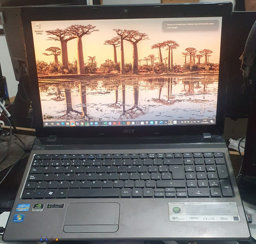 Notebook Acer Aspire 5750g-9463 I7 (modificada Potenciada) Negro (Usado)