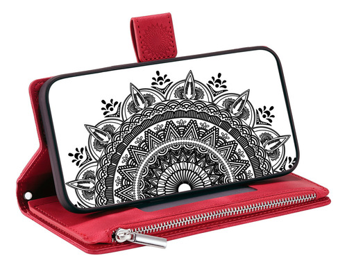 B Funda Con Cremallera En Relieve Totem For Redmi