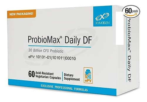 Xymogen Probiomax Daily Df Lactobacillus 30 Billions Cfu 