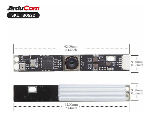 Cámara Usb 16mp Auto Focus - Modulo Seguridad Pc