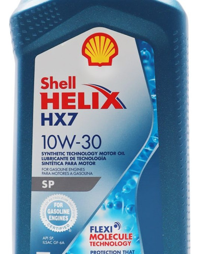 Aceite Shell Helix Hx7 Semi-sintetico 10w30 Original
