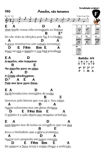 Hinário Cifrado Violão Nº5 Ccb Grande A4