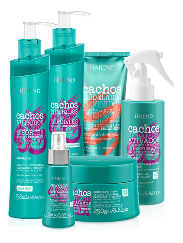 Amend Kit Cachos 6 Sh Con Mas Crespos Óleo Day After
