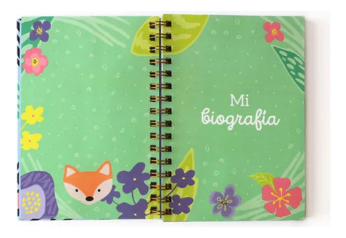 Cuaderno De Salud Infantil Mundo De Papel Zorro A5 120p