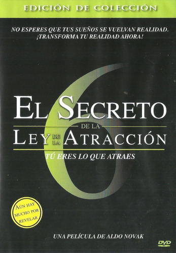 El Secreto De La Ley De La Atracción 6 | Dvd Documental