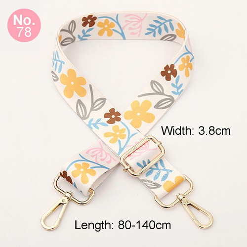 2x Correa De Monedero Multicolor Ajustable Con Hebillas